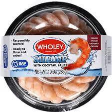 Shrimp Ring W Sauce 10z