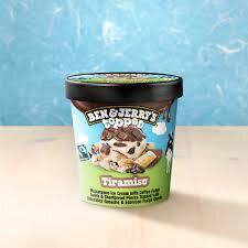 Ben & Jerrys Topped Tiramisu