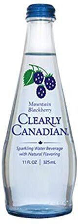 Clearly Canadian Mountain Blackberry Sparkling Water