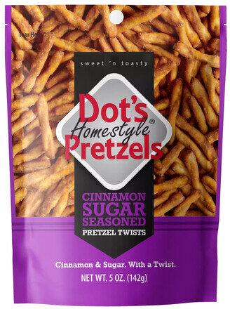 Dot's Homestyle Pretzels Cinnamon Sugar Seasoned