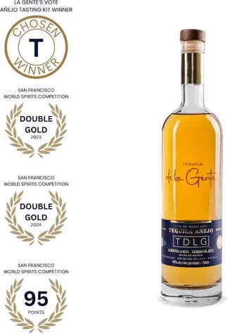 De La Gente Anejo Tequila