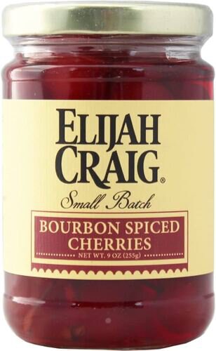 Elijah Craig Small Batch Bourbon Spiced Cherries