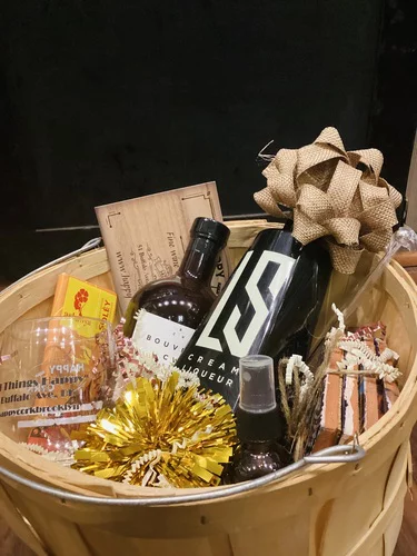 Ls Cream Bouvery Chocolate Liquer Holiday Basket