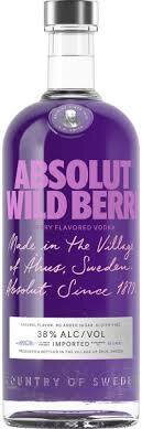 Absolut Wild Berri Vodka Sweden