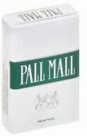 Cigarette Pall Mall Menthol White