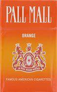 Cigarette Pall Mall Orange