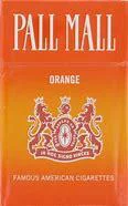 Cigarette Pall Mall Orange 100's
