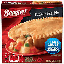 Banquet Turkey Pot Pie Frozen Meal