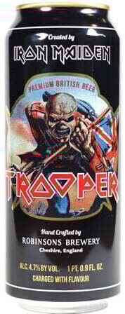 Robinsons Brewery Iron Maiden Trooper Premium Strong Ale England