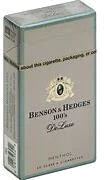 Cigarette Benson & Hedges 100 Deluxe Menthol