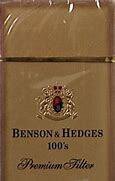 Cigarette Benson & Hedges 100 Premium