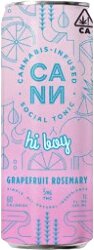 Cann Hi Boy Grapefruit Rosemary 5mg THC 10mg CBD 4pk