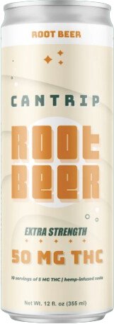 Cantrip Root Beer 50mg THC Soda 12oz