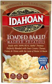 Idahoan Loaded Baked Flavored Mashed Potaotes