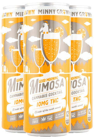 Minny Grown Good Morning Mimosa 10mg Thc Cannabis Cocktail
