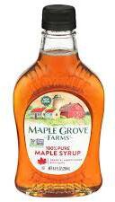 Maple Grove Maple Syrup Glass