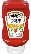 Heinz Ketchup No Salt