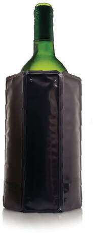 True Vacu Vin Active Wine Chiller Black