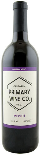 Primary Wine Co California Merlot 2019