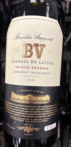 BV GEORGES DE LATOUR 2021 CAB SAV NAPA SPECTATOR TOP 100 #2