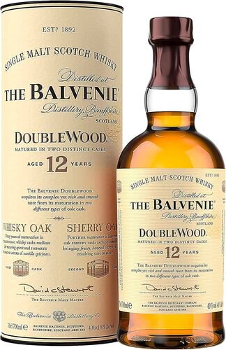 Balvenie 12 Years Old DoubleWood Single Malt Scotch Whisky