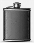 Flask Leaning Cowboy