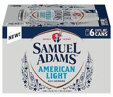 SAM ADAMS AMERICAN LIGHT