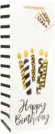 Birthday Candles - Wine Bag