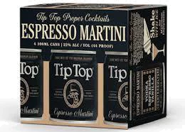 Tiptop Proper Cocktail Espresso Martini 4pk