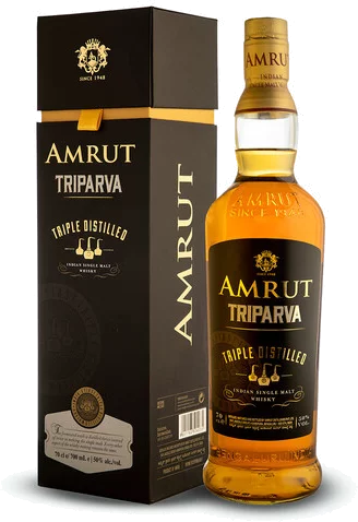 Amrut Triparva Triple Distilled Indian Single Malt Whisky