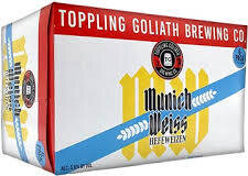 TOPPLING GOLIATH MUNICH WEISS HEFEWEIZEN 6CAN****DO NOT REORDER****