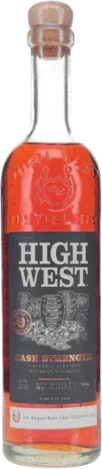 High West Distillery Cask Strength Blended Bourbon Whiskey