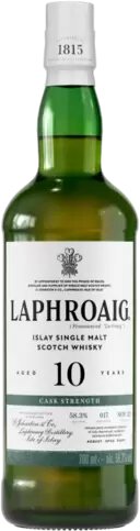 Laphroaig 10 Year Old Cask Strength Single Malt Scotch Whisky Batch 017