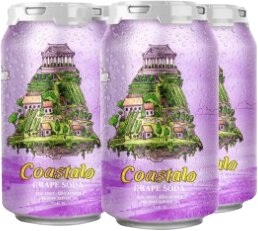 Coastalo Grape Soda 5mg THC 4pk