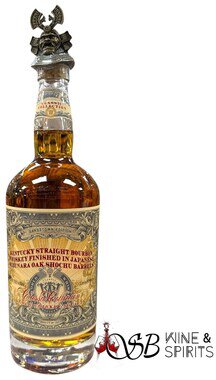 World Whiskey Society Bourbon Whiskey Finished In Japanese Mizunara Oak Shochu Barrels