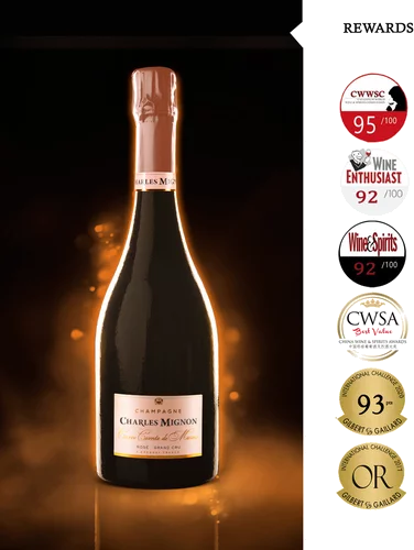 Charles Mignon Compte De Marne Grand Cru Rose