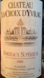Chateau La Croix D'yvrac Bordeaux