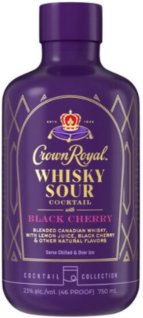 Crown Royal Whiskey Sour Black Cherry