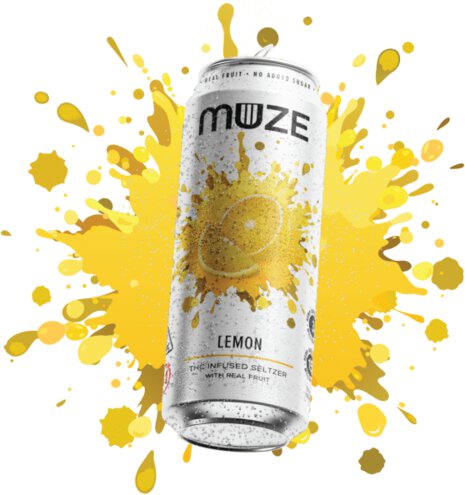 Muze Lemon 3mg Thc 15mg Cbd Seltzer