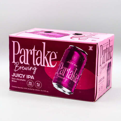 PARTAKE NON ALCOHOLIC JUICY IPA