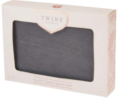 Slate Tapas Plate Set By Twine