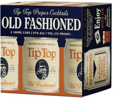COMBO - Tip Top - Proper Cocktails OLD FASHIONED,  X4 400ML