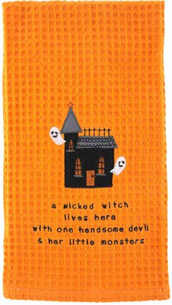 Wicked Witch Waffle Towel