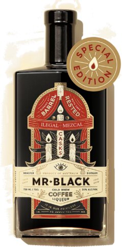 Mr Black Ilegal Mezcal Finish Cold Brew Coffee Liqueur
