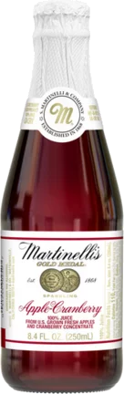 Martinellis Apple Cranberry Non Alcoholic Sparkling Cider