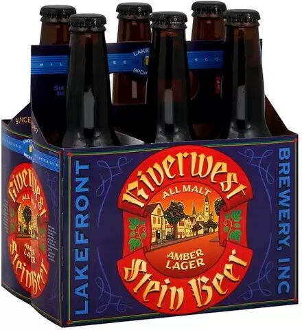 Lakefront Riverwest Stein Amber NA