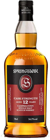 Springbank 12 Year Old Cask Strength Single Malt Scotch Whisky