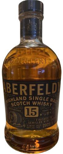 Aberfeldy 15 Year Cabernet Napa Valley Sauvignon Cask Finish Highland Single Malt Scotch Whisky 750ml