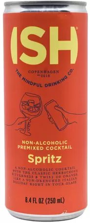 ISH Non-Alcoholic Spritz Cans