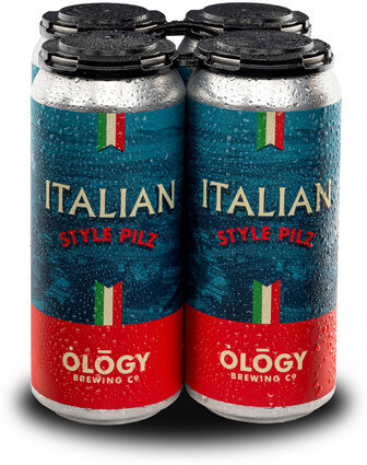 Ology Good Italian Style Pilz 4 Pk Cans